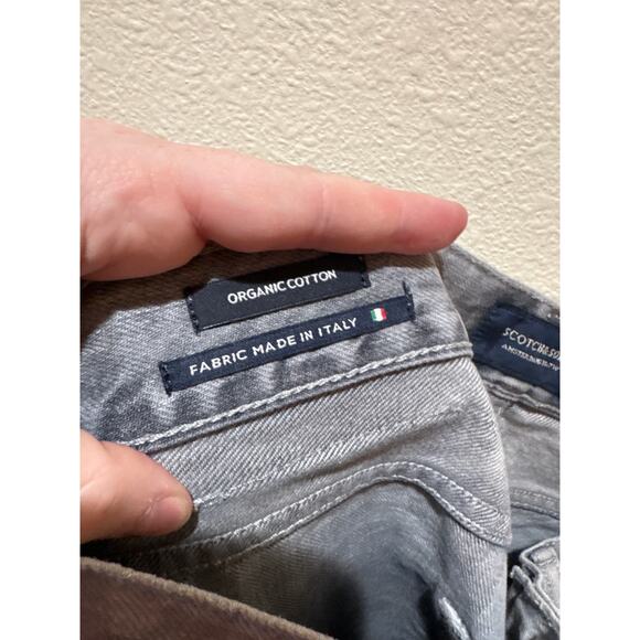 scotch & soda Essential DEAN LOOSE TAPERED JEANS GREY ROAD mens 29x32 - Picture 7 of 7
